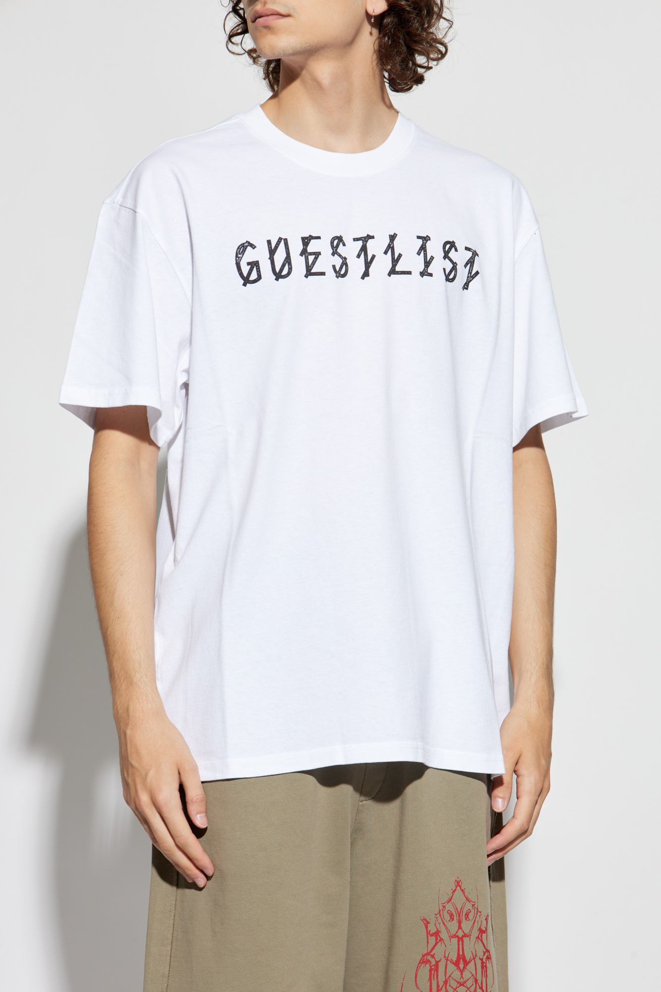 White T-shirt with logo 44 Label Group - Vitkac AS